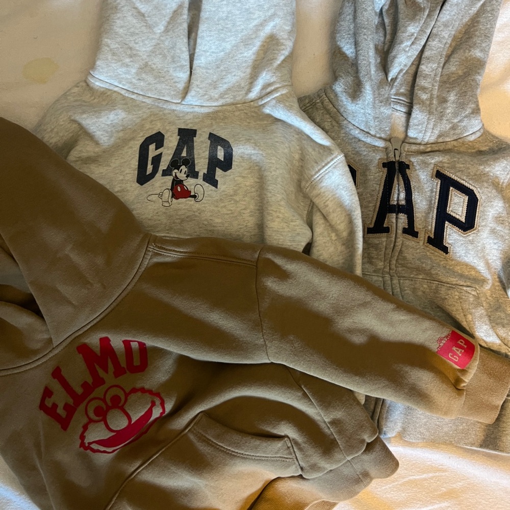 (3) 2T GAP hoodies